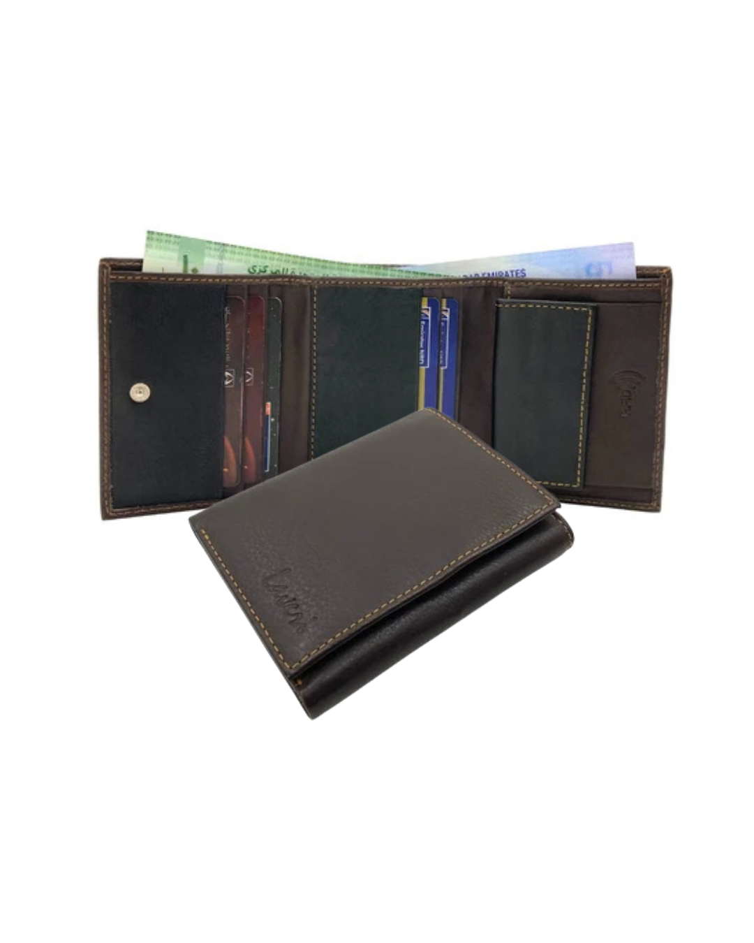 Shield Collection Tri-Fold RFID Wallet # 1698