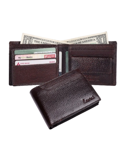 Pebble Texture Billfold & Coin  Wallet # 4094CN