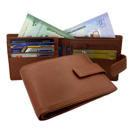 Classic Bi-Fold Wallet # 1244S- Zip Loop