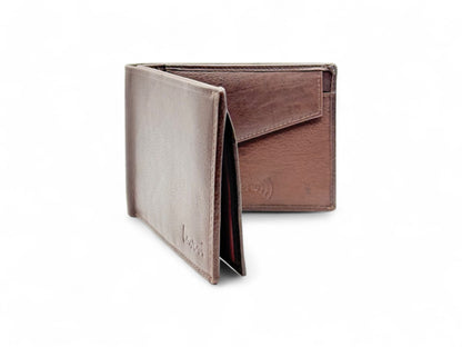 Smooth Premium 18 Card Billfold RFID Wallet | Coin Pocket #1886CP