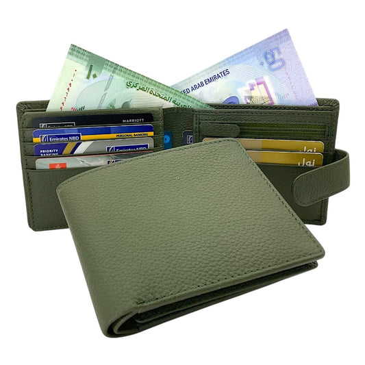 Classic Bi-Fold Wallet # 1244S- Zip Loop