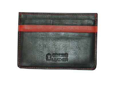 Slim Genuine Leather Special Credit Card Holder # 685N