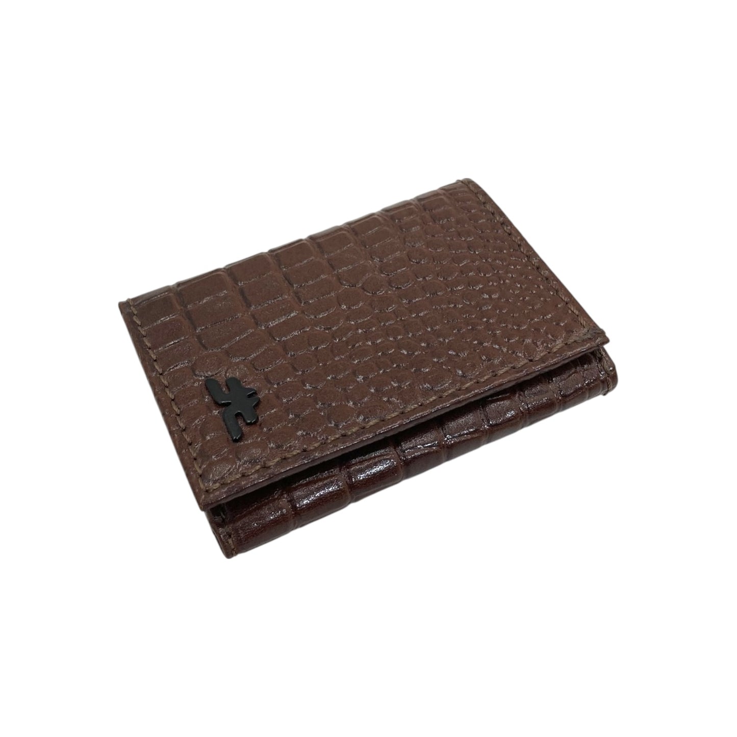 RFID Compact Trifold Cards & Cash Wallet #  1891 Button