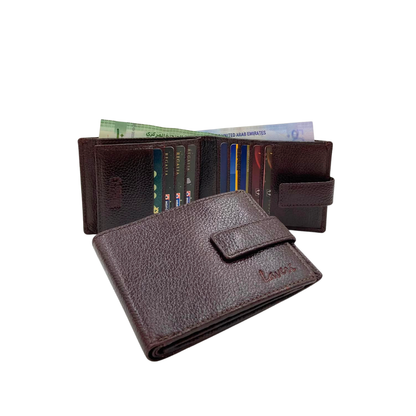 Pebble Texture 8 Card Billfold Wallet # 1888L