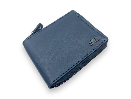 VIP Full Zip RFID Men's Wallet, Slim Men's Bifold Wallet # 1138Z