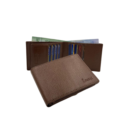 Pebble Texture 8 Card Billfold Wallet # 1888