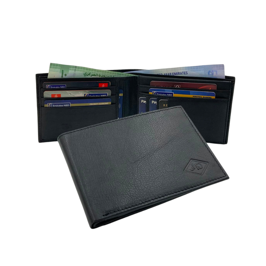 Antq, Smooth Leather Wallet With Inside Leather Lining # JD-1823