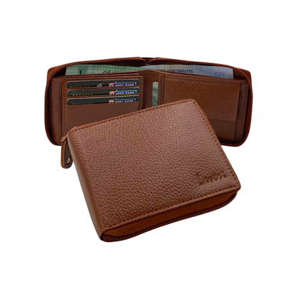 Pebble Texture 8 Card Billfold Wallet # 1013CZ