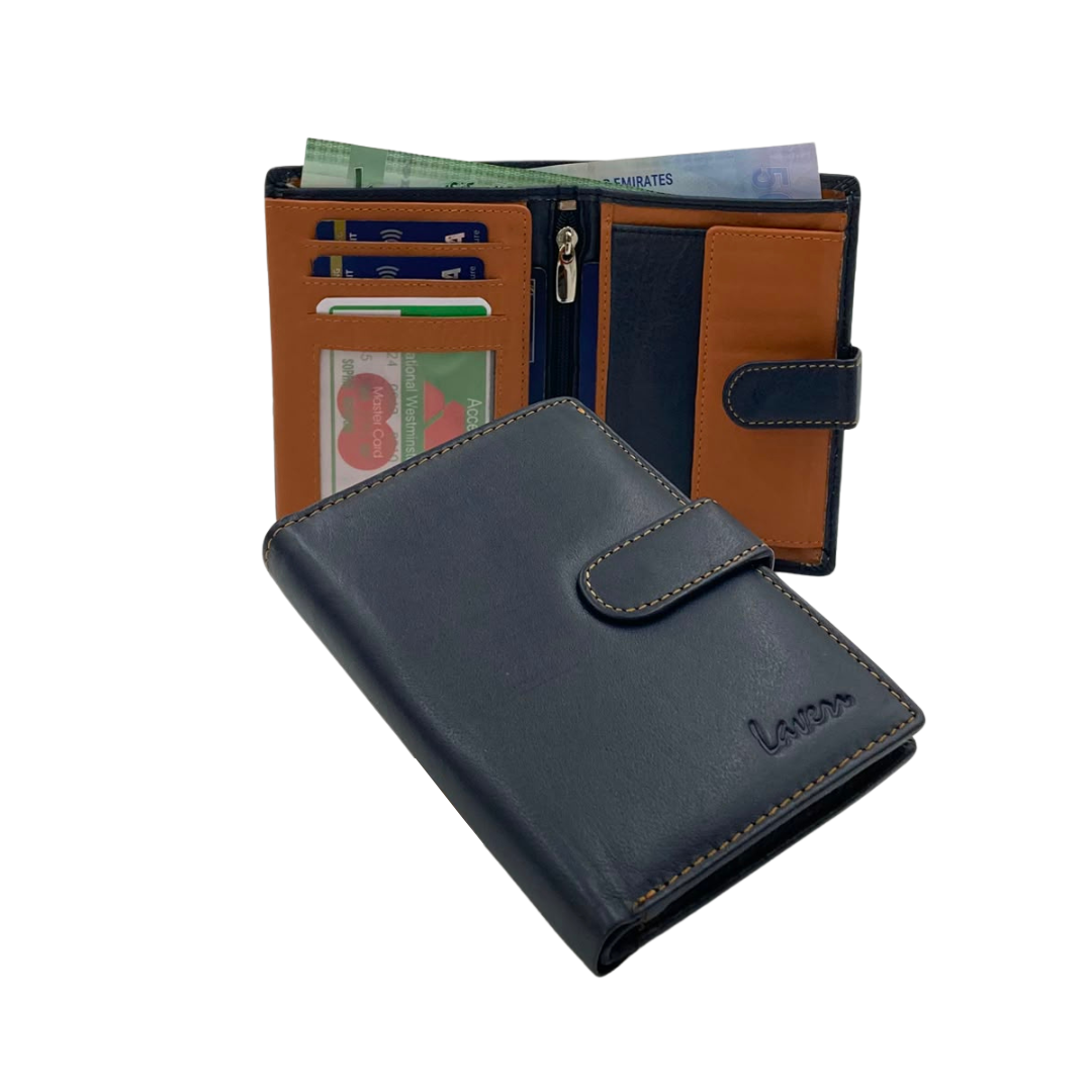 Standing Mens Collection Bi-Fold Wallet # 4020L