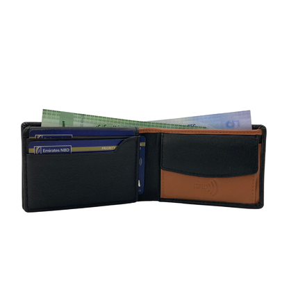 Shield Collection Bi-Fold RFID Wallet # 627C