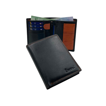 Standing Mens Collection Bi-Fold Wallet # 1517