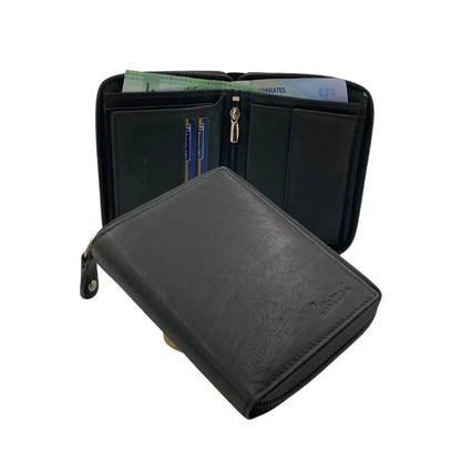 Fullzip leather mens Wallet #4263CZ