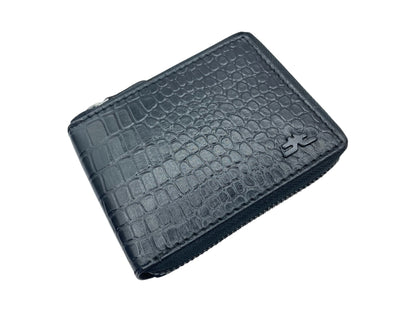 VIP Full Zip RFID Men's Wallet, Multiple Card Men's Bifold Wallet # 983AZ