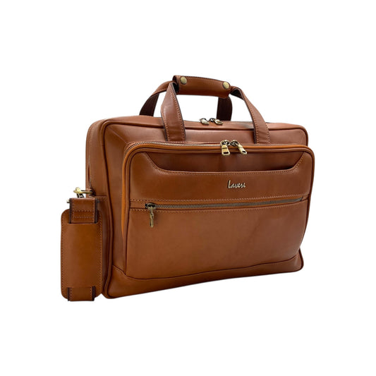 Italian Leather Laptop Bag # 2881