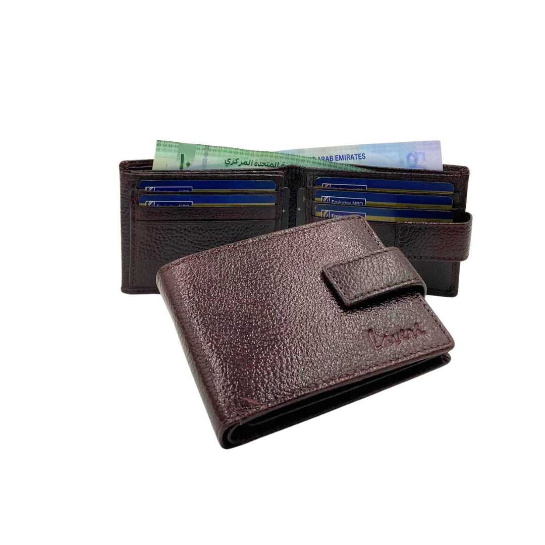 Pebble Texture 8 Card Billfold Wallet # 1426L