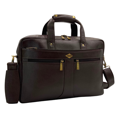 Expandable Leather Laptop Organiser Premium  # 2816