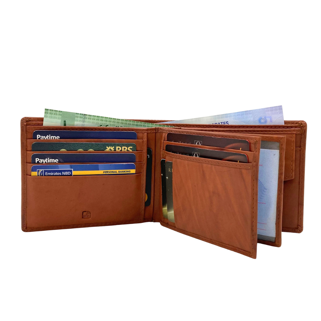 Shield Collection Bifold RFID Wallet # 1406C