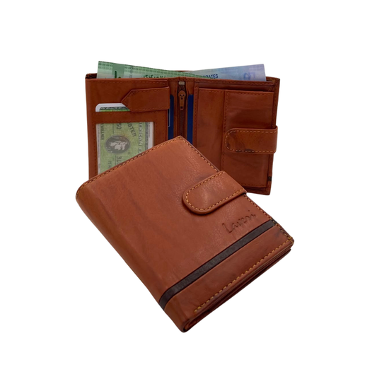 Standing Mens Collection Bi-Fold Wallet # 621CL