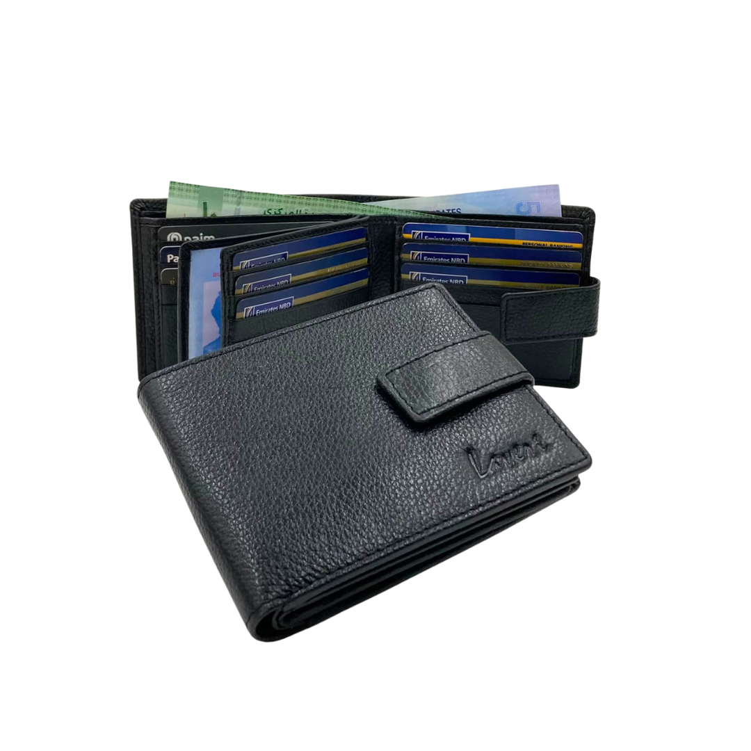 Pebble Texture 8 Card Billfold Wallet # 983AL