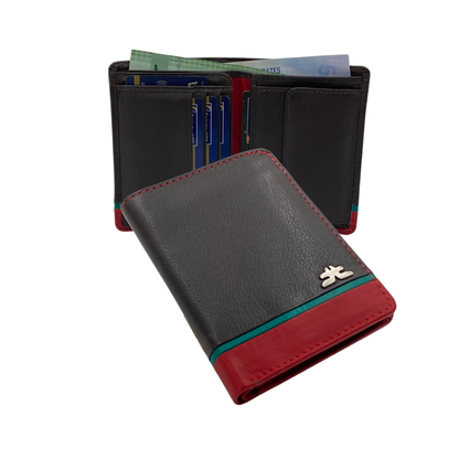 Standing Mens Collection Bi-Fold Wallet # 4101
