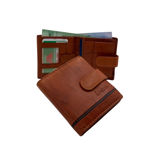 Standing Mens Collection Bi-Fold Wallet # 664CL