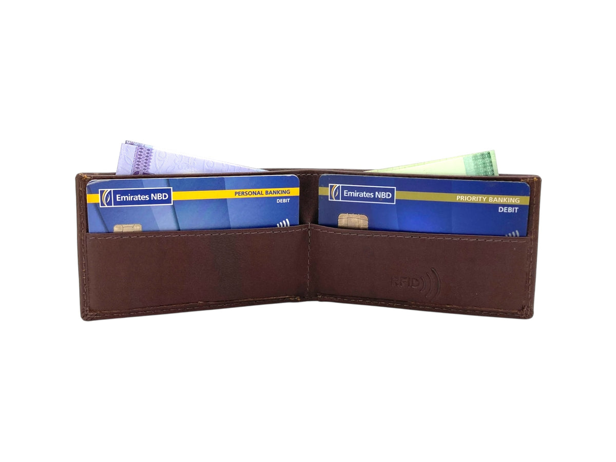 Slim Card Case & Cash Wallet Compact Size # 707N
