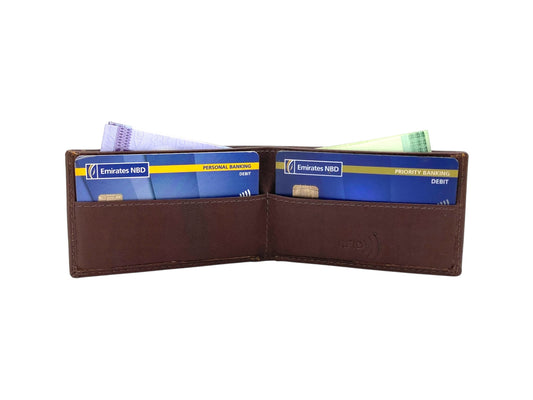 Slim Card Case & Cash Wallet Compact Size # 707N