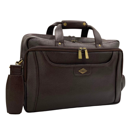 Expandable Leather Laptop Organiser Premium  # 2818
