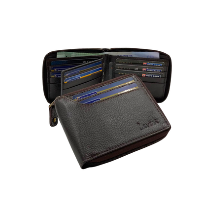 Pebble Texture 8 Card Billfold Wallet # 4094NZ.2