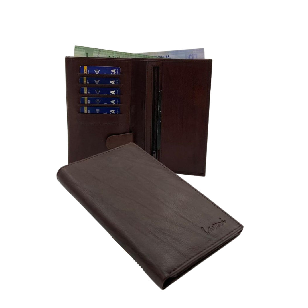Standing Mens Collection Bi-Fold Wallet # 4102