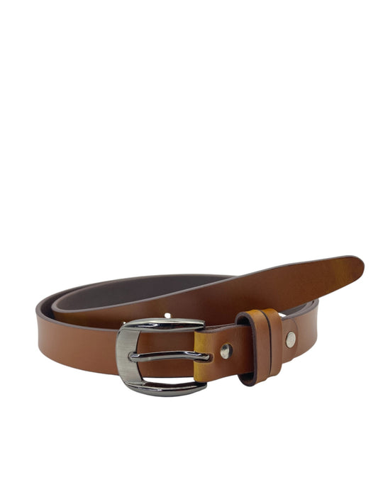 Unisex Leather Belt 25mm Nova