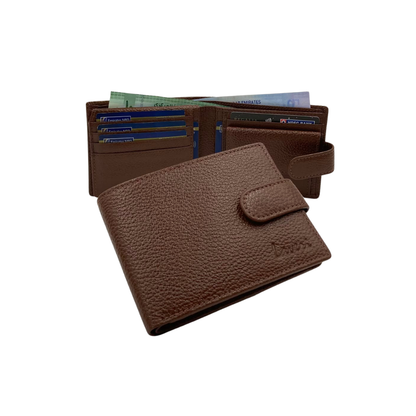 Pebble Texture 8 Card Billfold Wallet # 4562CL