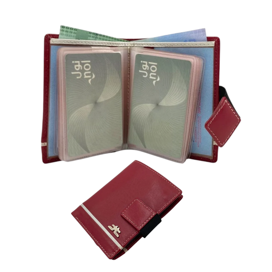 Compact Multiple Cards  & Cash Wallet # 1865NM [EL.LOOP]