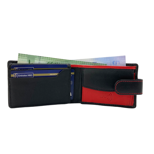 Shield Collection Bi-Fold RFID Wallet # 627CL