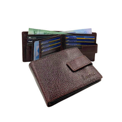 Pebble Texture 8 Card Billfold Wallet # 983AL