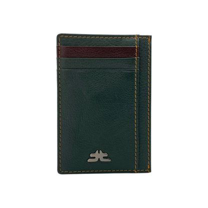 Super Slim Soft Genuine Leather Card Holder, Mini Credit Card Wallet # 1598N PHOTO