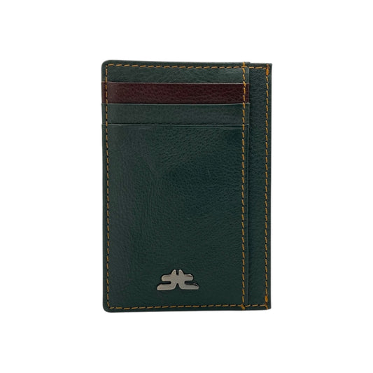 Super Slim Soft Genuine Leather Card Holder, Mini Credit Card Wallet # 1598N PHOTO