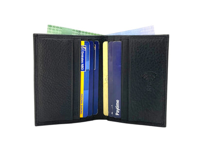Slim Photo-ID Bifold Cards & Cash Wallet # RFID 1274AM