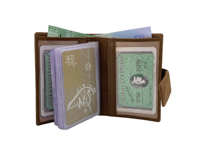 Compact Multiple Cards  & Cash Wallet RFID # 1865NM [EL.LOOP]