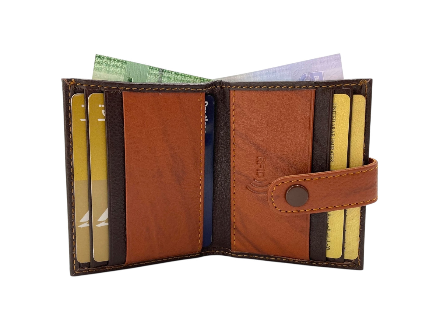 RFID Compact Cards & Cash Wallet # 4029C