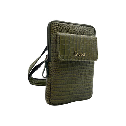 Leather Crossbody/Messenger Bag # 2873