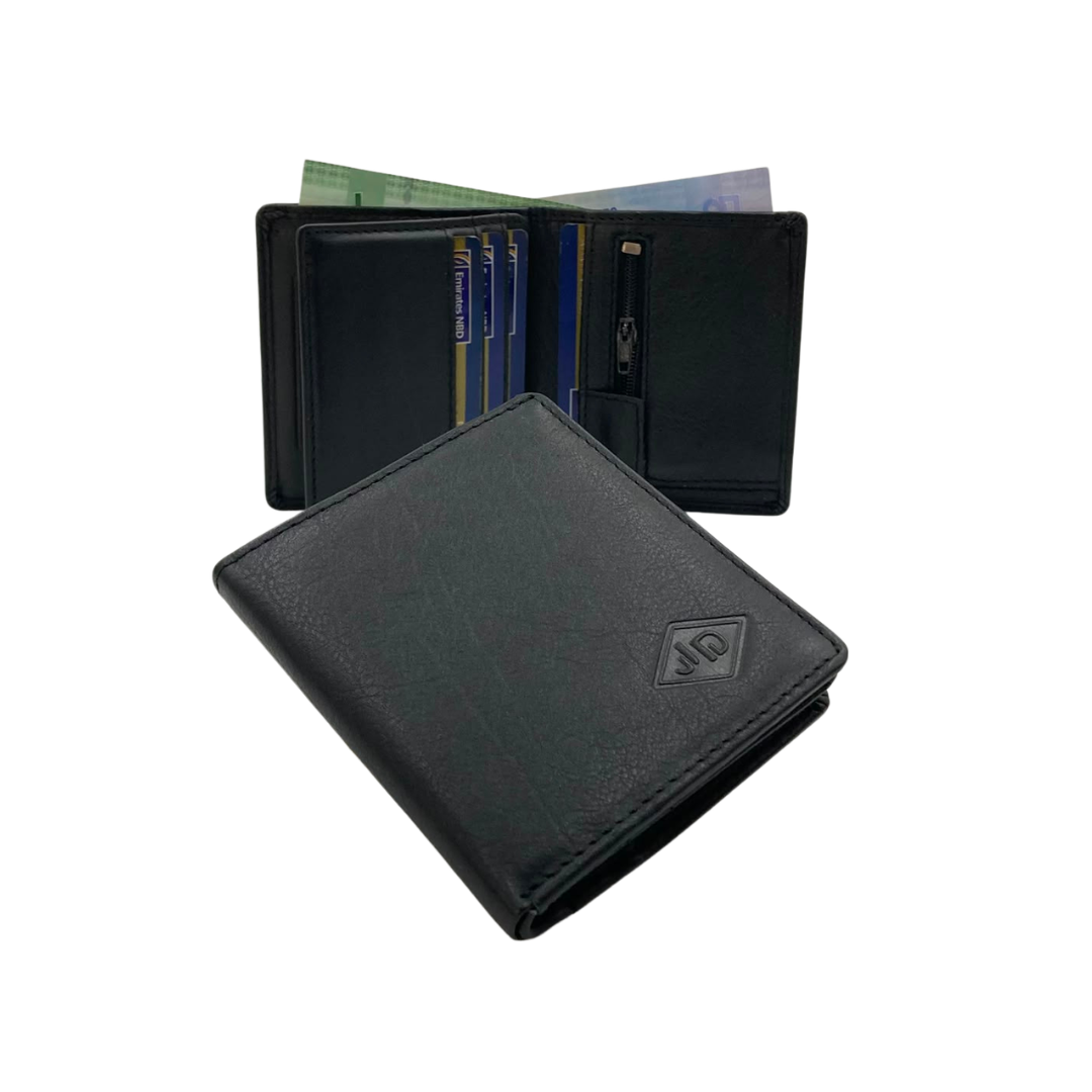 Standing Mens Collection Bi-Fold Wallet # JD-1795