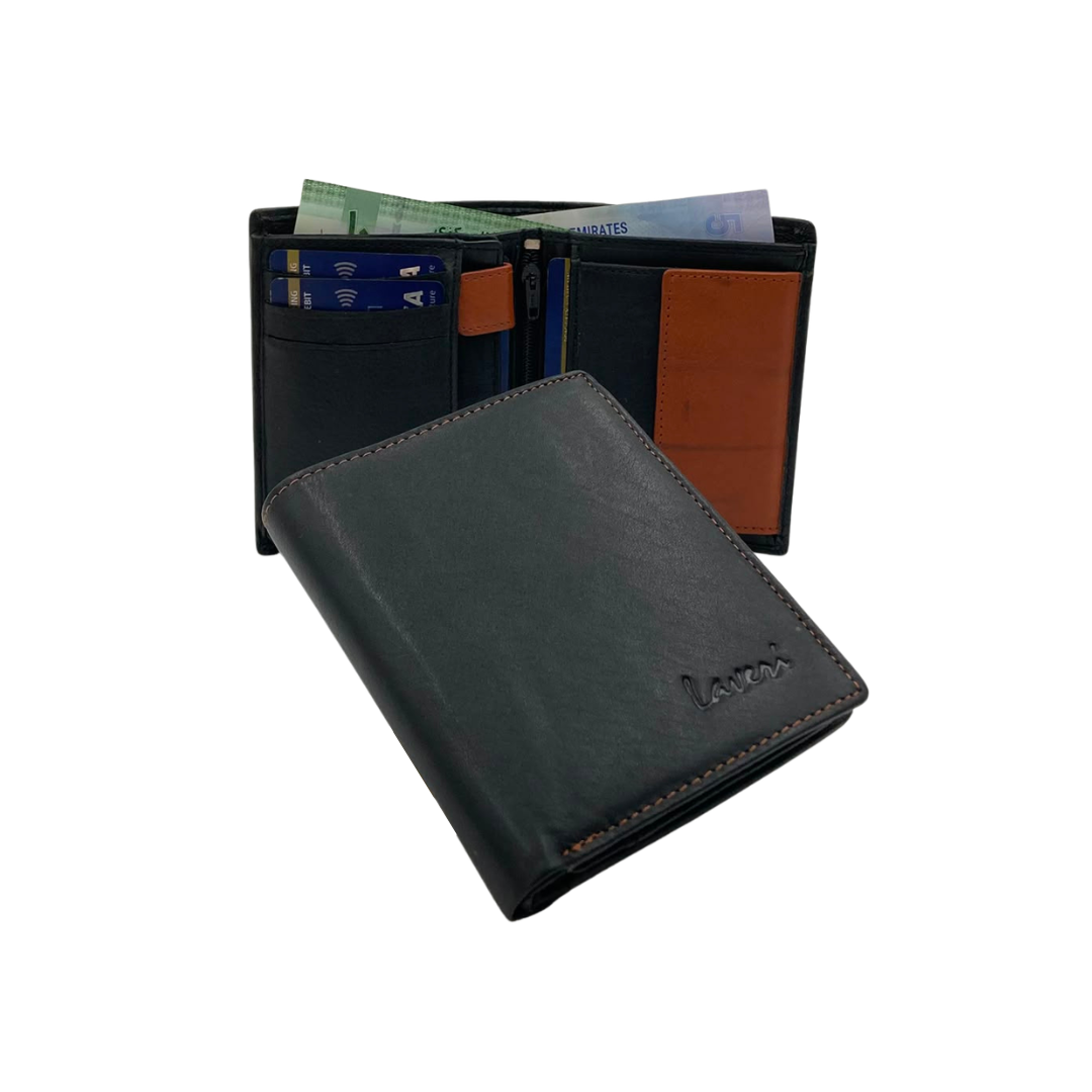 Standing Mens Collection Bi-Fold Wallet # 1517S