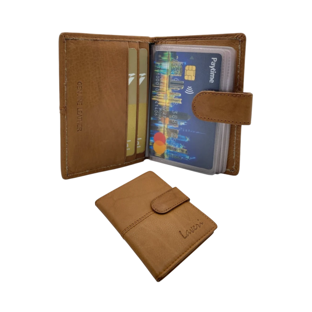 Card Case Small Size 16 Card Album Loop Lock # 1090B