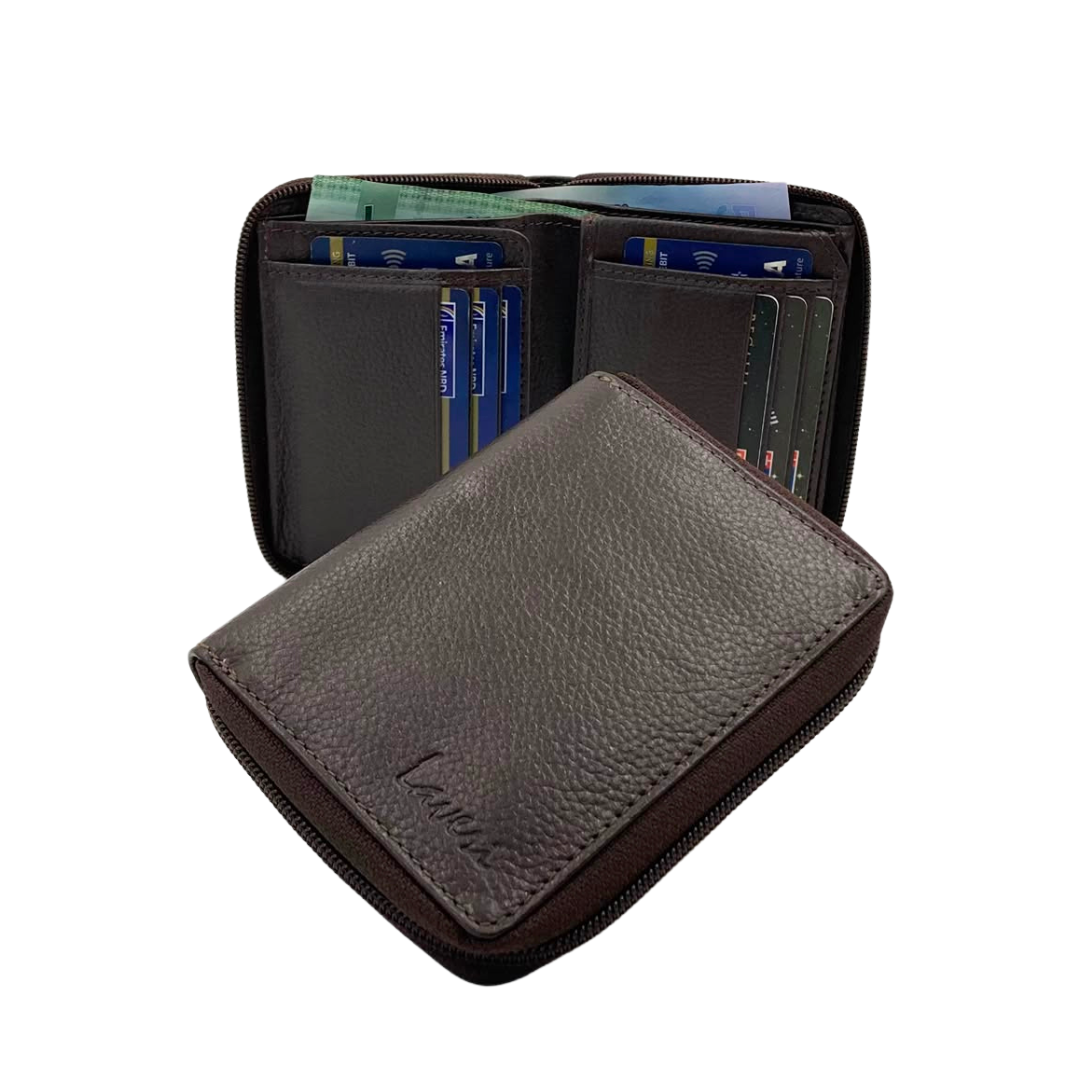 Pebble Texture 8 Card Billfold Wallet # 4101Z