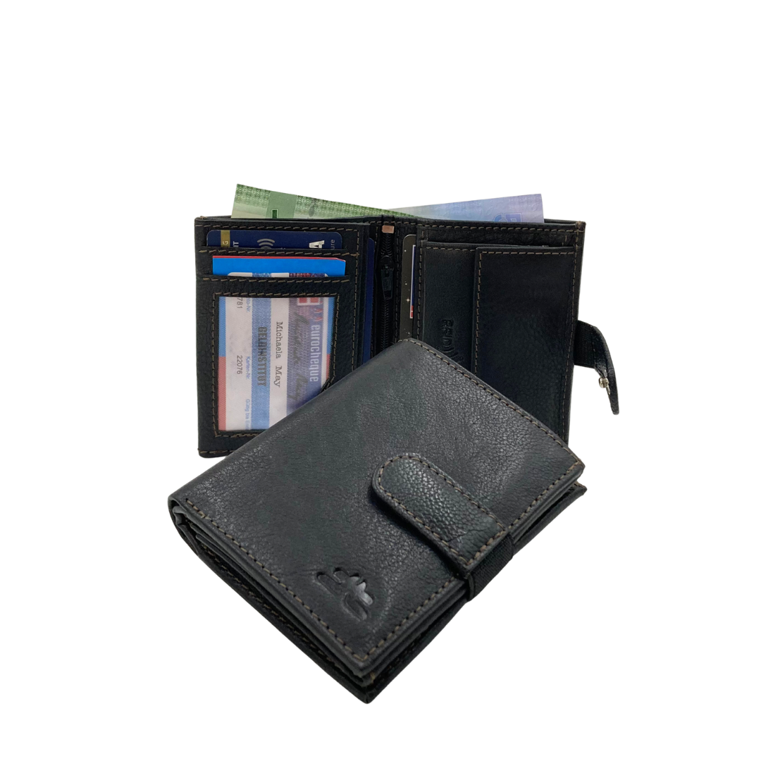 Shield Collection Bi-Fold RFID Wallet # 1229L