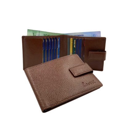 Pebble Texture 8 Card Billfold Wallet # 797L