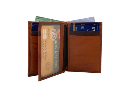 Small Bifold Cards Wallet  # RFID 4018