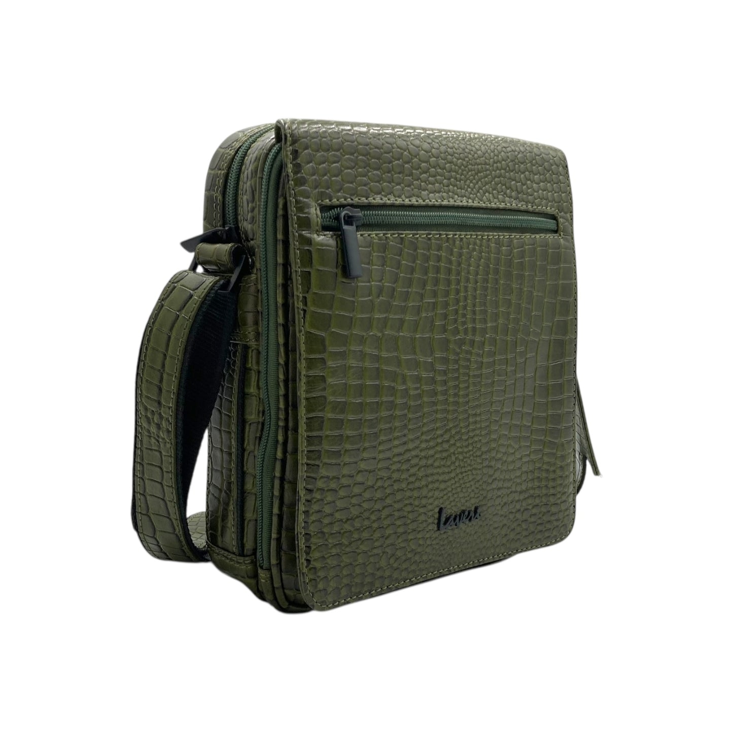 Leather Crossbody/Messenger Bag # 2353Z