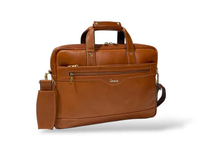 Italian Leather Laptop Bag # 2815